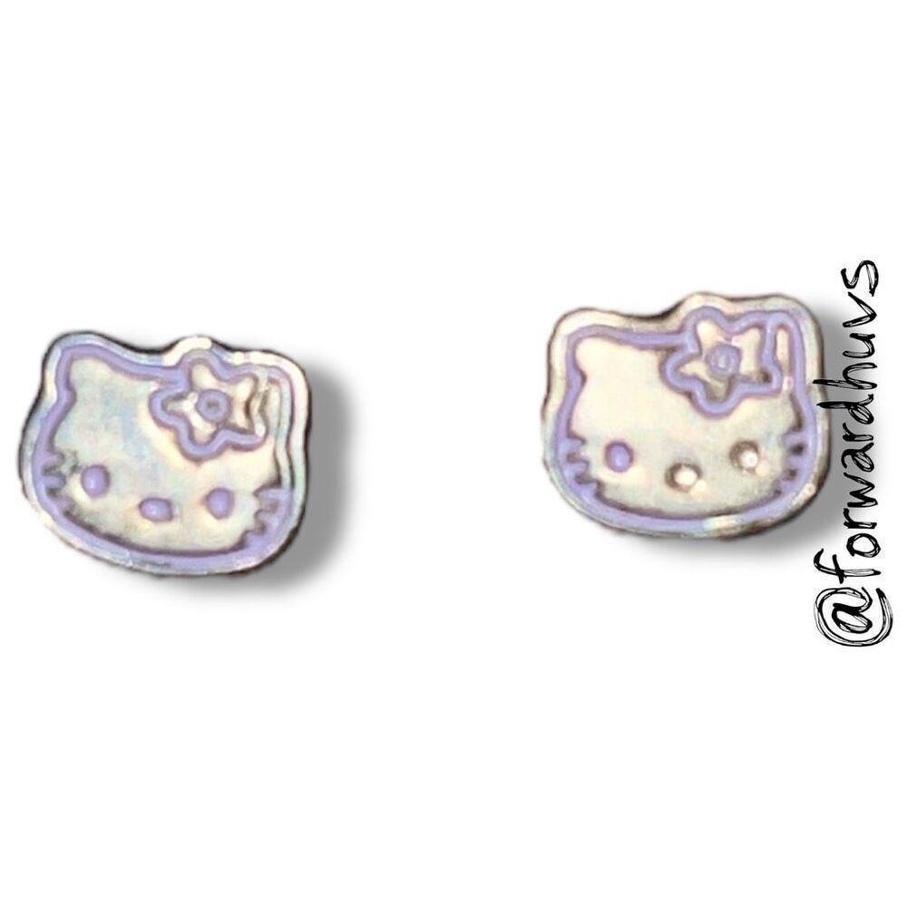Bundle Sale 3 for $15 | Tiny Hello Kitty Stud Earrings – Charming and Playful
